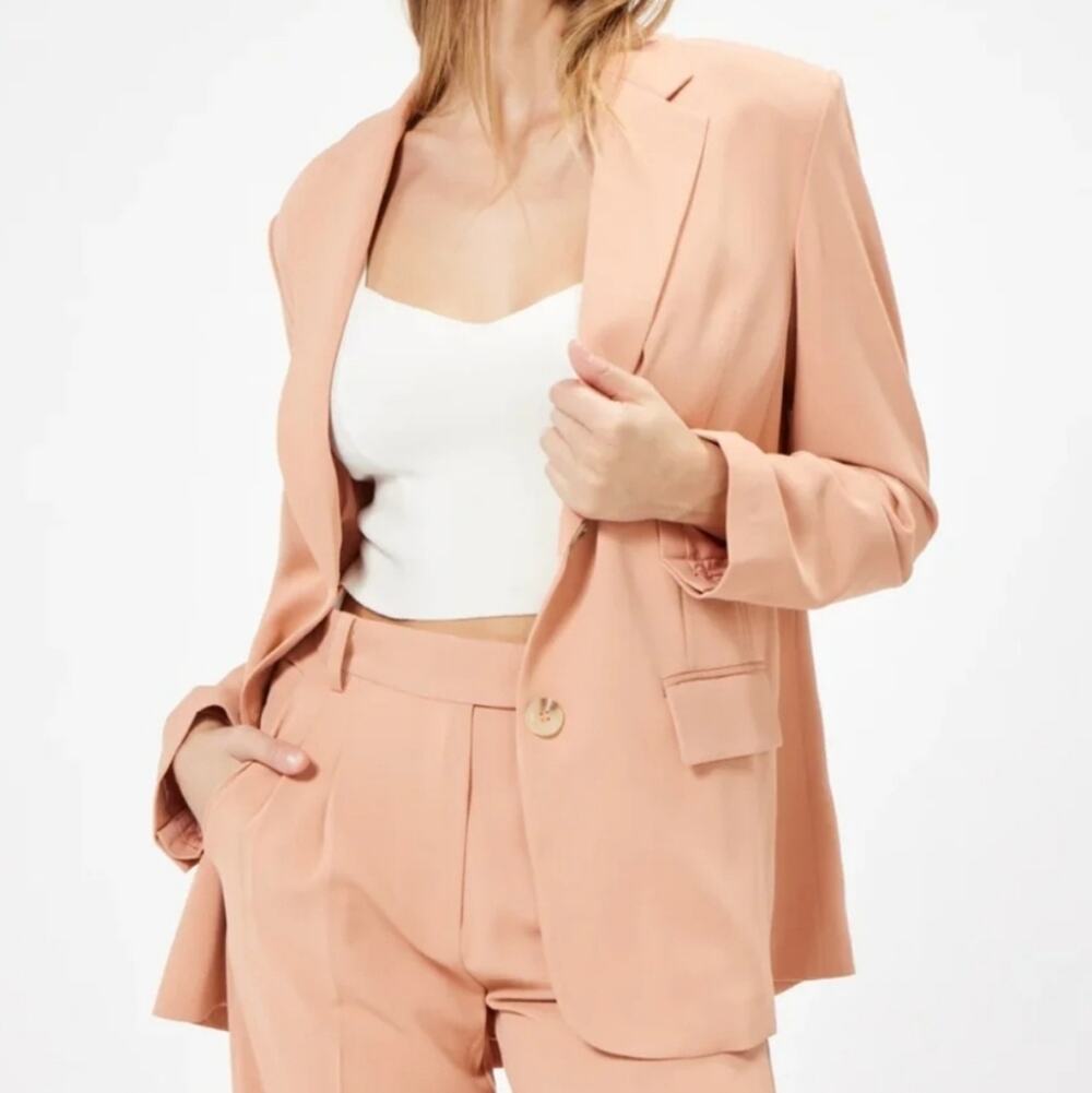 Sophie Rue Dusty Papaya Poppy Blazer L